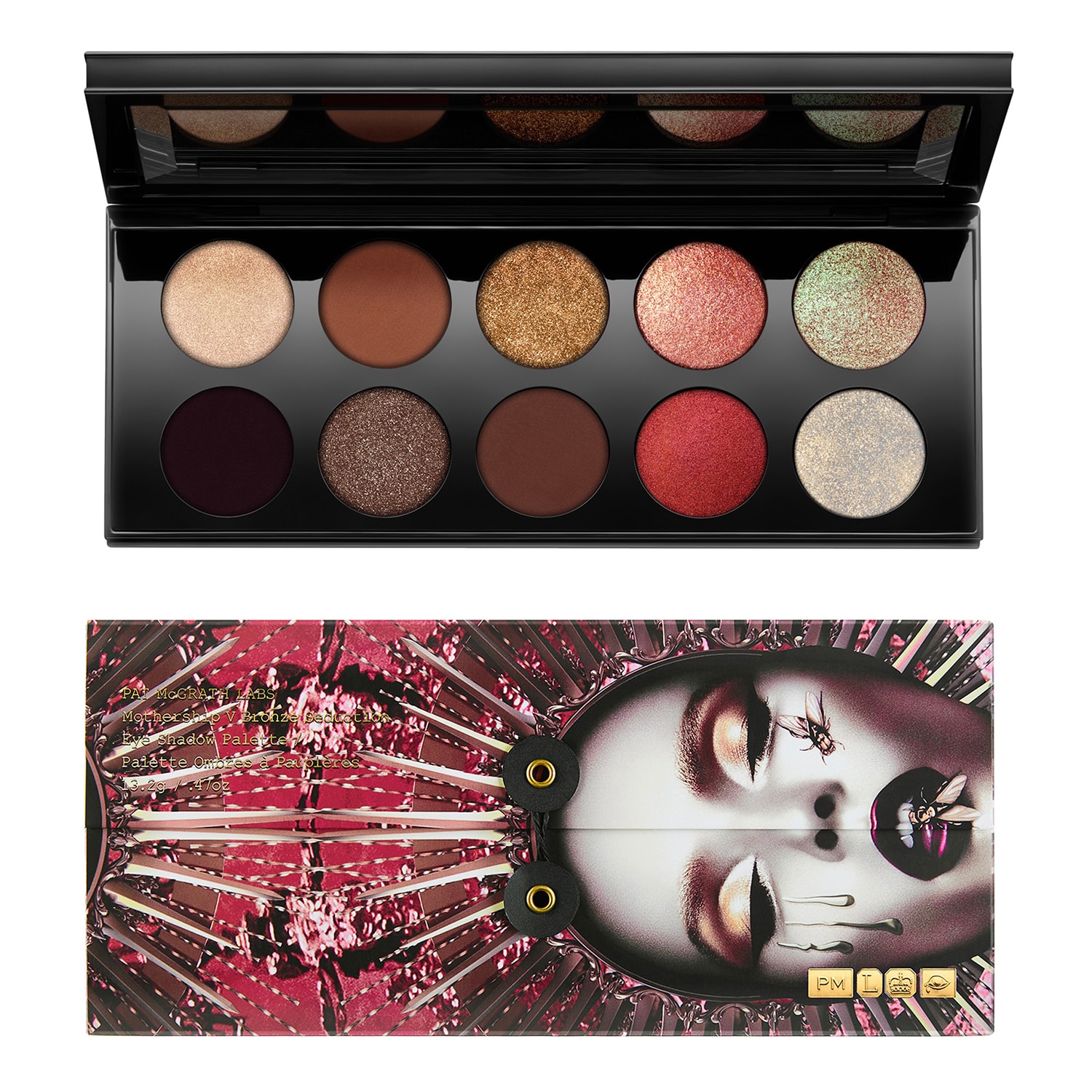 Pat Mcgrath Labs - Mothership V Bronze Seduction - Paleta Cieni Do Powiek - P.mcgrath Mothership Eyes Seduc - Dla Kobiet